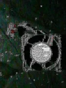 Applied Materials (AMAT) 0030-03042 Fan Assembly, 12V DC, 2.4W