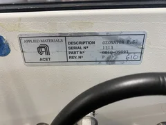 Applied Materials/AMAT 0040-09053 E MAC Ozonator PS PN: 0010-09093 REV: P