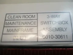 Applied Materials (AMAT) 0060-09343   LABEL SET, CLEANROOM