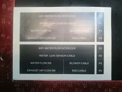 Applied Materials (AMAT) 0060-21189   LABEL SET ( PACK OF 4)