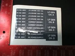 Applied Materials (AMAT) 0060-76122   LABEL  (PACK OF 93)