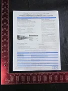 Applied Materials (AMAT) 0090-03742  Front End Server Assembly Misc., Quickguide