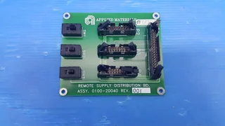 Applied Materials AMAT 0100-20040 Remote Supply Distribution Board