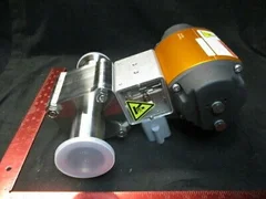 Applied Materials (AMAT) 0190-53731 BALL VALVE, PNEU N/C 2.0DIA SST, KF50, 9