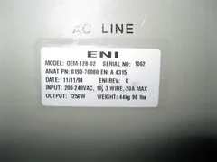 Applied Materials (AMAT) 0190-70080 ENI OEM-12B-02 RF GENERATOR POWER SUPPLY