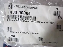 Applied Materials (AMAT) 1400-00006 PCT 40-100-0007 DOUBLE DIAPHRAGM LEVEL SENSO