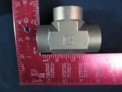 Applied Materials AMAT 3300-03208 Fitting Pipe Tee 1-1-1 FPT BRS INST