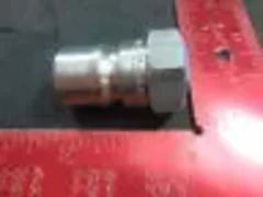 Applied Materials (AMAT) 3300-04100 Quick Connect FTG NIP QDISC 1/2NPT-F SST