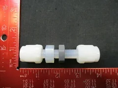 Applied Materials (AMAT) 3300-04539   FTG TBG UNION PANEL 3/8T 3.7LG PFA