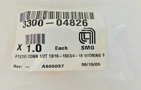 Applied Materials AMAT 3300-04826 Tube Fitting Connector 1/2T 13/16 16 x 3/4 