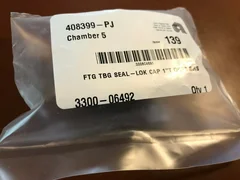 Applied Materials (AMAT) 3300-06492 FTB SEAL - LOK CAP 1&quot; T ORFS BRS