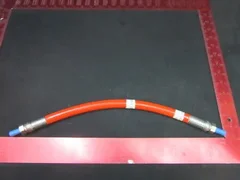 Applied Materials (AMAT) 3400-01151 HOSE ASSY LIQ 3/8T-ADPTR X 2 18.5&quot;LG