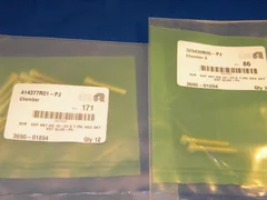 Applied Materials AMAT 3690-01894 Silver Plated Bolts 14 each