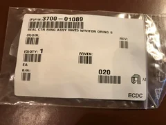 Applied Materials (AMAT) 3700-01089 Centering Ring Assembly NW25 with Viton SST