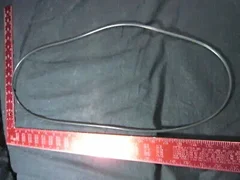 Applied Materials AMAT 3700-01141 ORING ID 15955 CSD 210 VITON 75DURO BLK