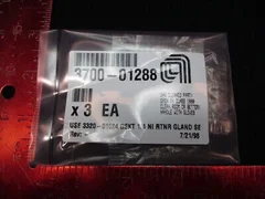 Applied Materials (AMAT) 3700-01288 GASKET VCR 1/4 NI CONTOURED (PACK OF 3)