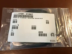 Applied Materials (AMAT) 3700-01887 ORING ID 13.820 CSD .139 VITON 75 DURO BLK