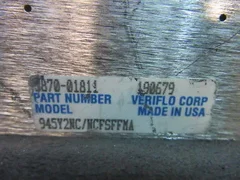 Applied Materials (AMAT) 3870-01811 PARKER/VERIFLO--45200266--3-way Diaphragm Va