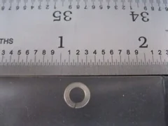 Applied Materials (AMAT) 3880-01024 WSHR LKG SPLIT #8 .293OD X .174ID X .04