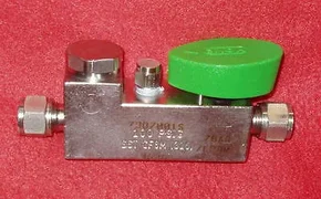 Applied Materials AMAT Hoke SS Plug Valve,7387001S, 0190-13448