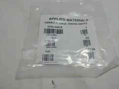 Applied Materials Ferrule Insulated 20AWG White 3290-00076 x22