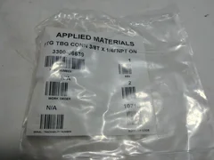 Applied Materials Fitting Connection 3/8T x 1/4 FNPT ON 3300-06639 x2