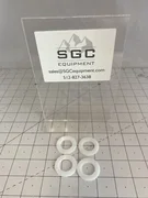 Applied Materials Flat Nyon Washer 0.765 ID x 1.317 OD x 0.062 THK 3880-01846