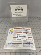 Applied Materials Label, Warning, Fuse Fire Risk, 8-Language PN: 0060-02002