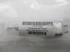 Applied Materials Lamp Bulb 2P-Tungst, 120V-1KW 1500Hr Clr T-8, P/N 1010-01088