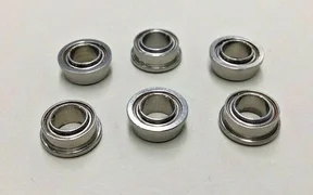 Applied Materials Type 3060-01130 Flanged Bearing 9.10mm Flange OD (Pack Of 6)