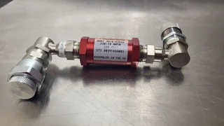 Applied Materials Valve check supply adapter AMAT 3870-03652