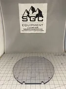 Applied Materials Viewport Shield Window 10" CH A or B Lid PN: 0020-28711 REV:A