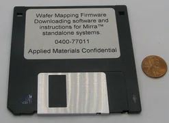Applied Materials Wafer Mapping Firmware Downloading Software 0400-77011  3-1/2"