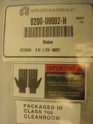 Applied Materials Window Slit 0200-09002