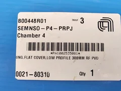 Applied materials 0021-80310 RING FLAT COVER LOW PROFILE 300MM