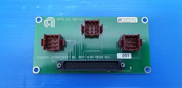 Applied materials / AMAT 0100-20228 Encoder Interconnect Board ( Used good )