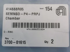Applied materials AMAT 3700-01615 O-Ring Qty. 2