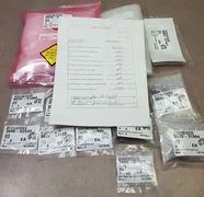 Applied materials assembly kit item no. 0240-31575 KIT, HEATING GATE VALVE