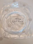 Bag of 5 Applied Materials (AMAT) 3700-01486   O RING ID 3.8859 WHT TFE 2-241