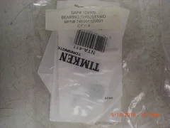 Bearing Timken NAT-411 LAM Reasearch (LAM) 746-001125-001 PKG 4 Thrust 1/4id GAP