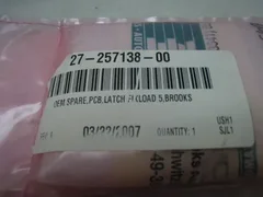 Brooks 13501-099-25 PCB New, OEM spare Latch PCB Fixload 5 Novellus 27-257138-00