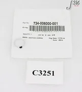 C3251 LAM RESEARCH O-RING, .737 ID X .103 C/S (NEW) 734-006000-001