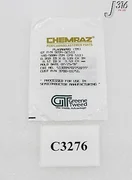 C3276 APPLIED MATERIALS O-RING, ID.359CSD.139, FFKM (CHEMRAZ 513) NEW 3700-01755