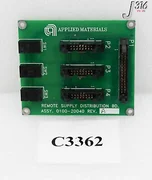 C3362 APPLIED MATERIALS PCB ASSY, REMOTE SUPPLY DISTRIBUTION 0100-20040