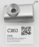 C3853 APPLIED MATERIALS INSERT, EQUALIZATION PORT, PRODUCER SE APF 0021-25812