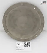 C4019 APPLIED MATERIALS DISK 8 B101 TI SHUTTER 0021-20437