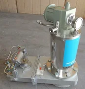 CTI-CRYOGENICS CRYO-TORR 8 CRYOPUMP  HIGH VACUUM PUMP w/ GATE VALVE (#3591)