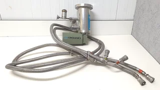 CTI CRYOGENICS HELIX CRYO-TORR 100 High Vacuum Pump 8103030 W/ Tube lines