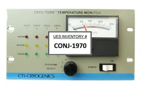 CTI-Cryogenics 8042300 Cryo-Torr Temperature Monitor Working Surplus