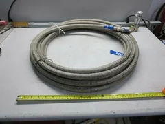 CTI-Cryogenics, 8043074G480, Hose, Stainless, Helium, Approx 45 FT, W/Fittings